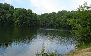 <span class="mw-page-title-main">Triadelphia Reservoir</span> Reservoir in near Brookeville, Maryland