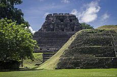 Xunantunich maja romjai