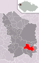 Žlutice – Mappa