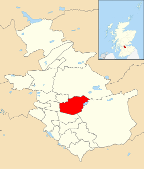 Location of the ward