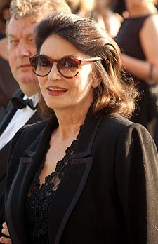 Anouk Aimée v roce 2007 na Filmovém festivalu v Cannes