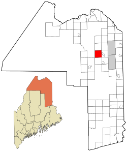 Location of Wade, Maine