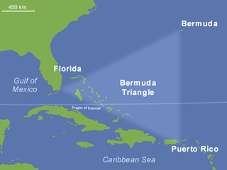 <span class="mw-page-title-main">Bermuda Triangle</span> Urban legend based off of region in North Atlantic