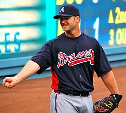 Ross with the Atlanta Braves in 2012 David Ross 2012.jpg