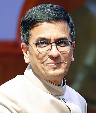 <span class="mw-page-title-main">Dhananjaya Y. Chandrachud</span> Chief Justice of India from 2022 to 2024