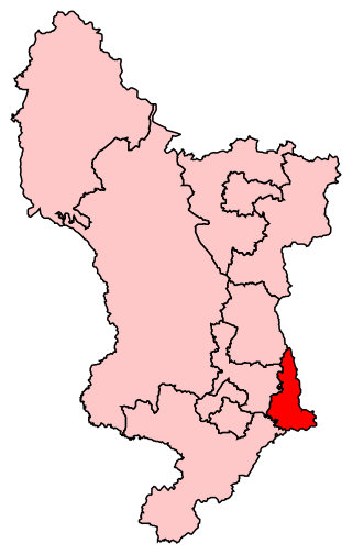 <span class="mw-page-title-main">Erewash (UK Parliament constituency)</span> UK Parliament constituency since 1983