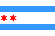 Flag of Chicago, Illinois (1917-1933).svg