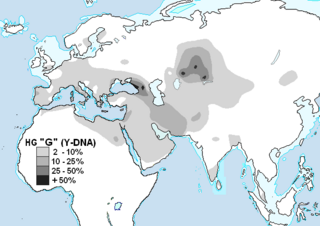 <span class="mw-page-title-main">Haplogroup G-M201</span> Human Y chromosome DNA grouping common in western Eurasia