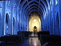 The interior of the Church at the Monastery of the Holy Spirit