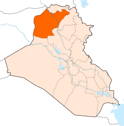 Location of محافظہ نینوی