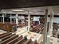 Partial view of interior synagogue