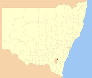 <span class="mw-page-title-main">City of Queanbeyan</span> Former local government area in New South Wales, Australia