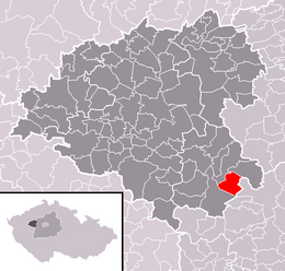 Račice – Mappa