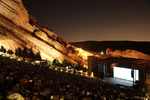 Red Rocks Amphitheatre, the site of the concert, pictured in 2006.