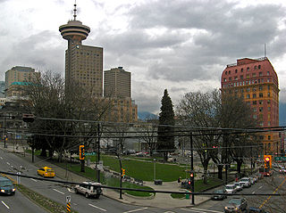 <span class="mw-page-title-main">Victory Square, Vancouver</span> Park in Vancouver, Canada