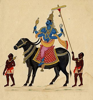 <span class="mw-page-title-main">Yama</span> Hindu god of death