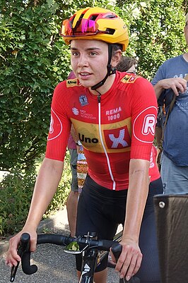 Amalie Lutro in de Simac Ladies Tour 2023