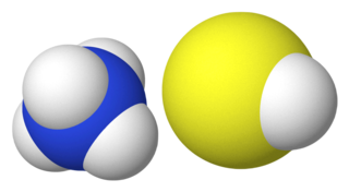 <span class="mw-page-title-main">Ammonium hydrosulfide</span> Chemical compound