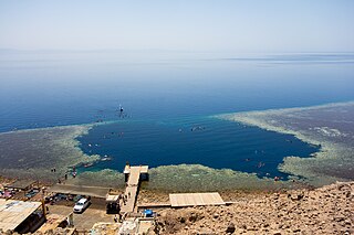 <span class="mw-page-title-main">Blue Hole (Red Sea)</span> Submarine sinkhole north of Dahab, Egypt