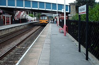 <span class="mw-page-title-main">Brighouse railway station</span> Railway station in West Yorkshire, England