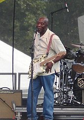 Guy performing at the Bonnaroo Music Festival in 2006 BuddyGuyBonnaroo2006.jpg