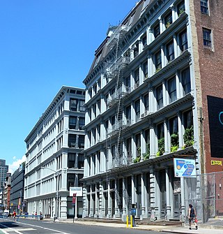 <span class="mw-page-title-main">SoHo, Manhattan</span> Neighborhood in Manhattan, New York