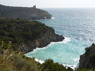 Cilentan Coast coastal area in the Campania region, Italy