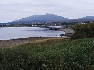 Sgùrr na Coinnich Highest peak on the Sleat peninsula at the east end of the Isle of Skye