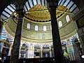 Interior: inner colonnade, dome