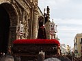 El Nazareno regresando a su templo, El Puerto. Viernes Santo. Semana Santa en El Puerto de Santa María. Año 2006.