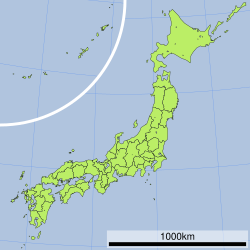 愛知県立豊明高等学校の位置（日本内）