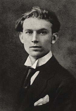 maturitní fotografie Jiřího Wolkera (1919)