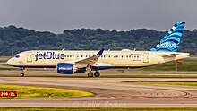 JetBlue Airways is the second-largest customer of the A220 family with 100 aircraft ordered.