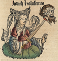 Judith et Holopherne, Chronique de Nuremberg, 1493.