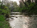 River Fluvià at Olot - Bridge of San Roc)