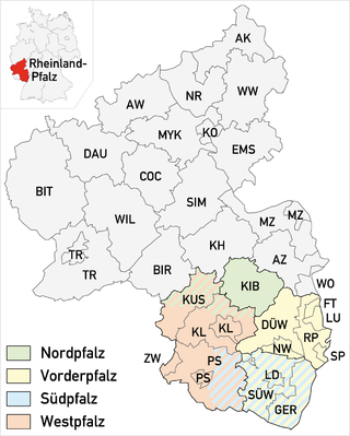 <span class="mw-page-title-main">Palatinate (region)</span> Historical region of Germany