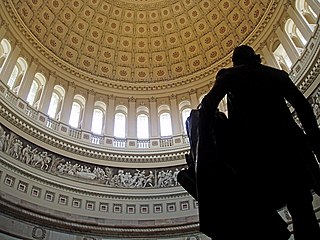 <span class="mw-page-title-main">United States Capitol rotunda</span> Component of United States Capitol