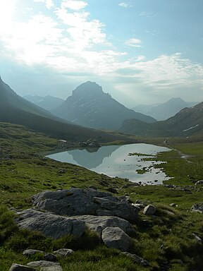 Bergsee nahe dem Col de la Vanoise