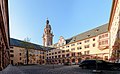 Innenhof der Alten Universität, Neubaustraße/Schönthalstraße/Domerschulstraße mit Neubaukirche