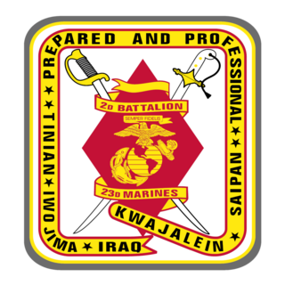 <span class="mw-page-title-main">2nd Battalion, 23rd Marines</span> Military unit