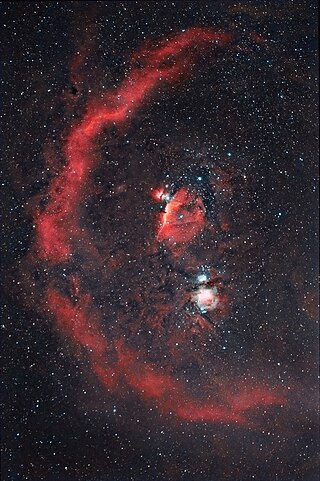 <span class="mw-page-title-main">Barnard's Loop</span> Emission nebula in the constellation of Orion