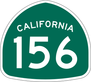 <span class="mw-page-title-main">California State Route 156</span> Highway in California