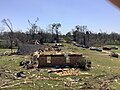 Thumbnail for File:EF3 damage Black Hawk, Mississippi 2023.jpg