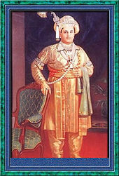 Jayachamaraja Wodeyar, the last ruling Maharaja of Mysore. Jayachandra-maharaja-wadiyar.jpg