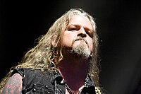 By 1991, guitarist Jon Schaffer was the only original member of Iced Earth still a member of the band. JonSchaffer2010.2.jpg