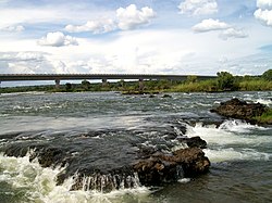 Sambesijoki Katima Mulilolla