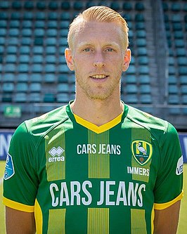 Immers in 2018 als speler van ADO Den Haag