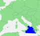 Localizatzione de su mare Iònicu