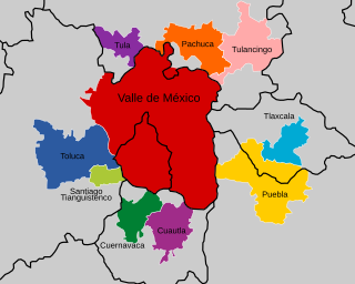 <span class="mw-page-title-main">Mexico City megalopolis</span> Megalopolis containing Greater Mexico City