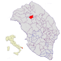 Collocatio finium municipii in Provincia Lupiensi